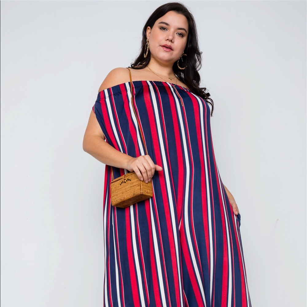 $⬇️ Striped Oversized Jumper